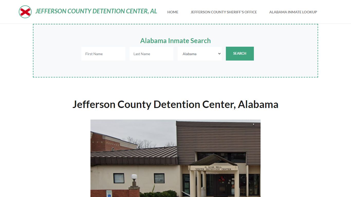 Jefferson County Detention Center, AL Inmate Roster, Offender Search